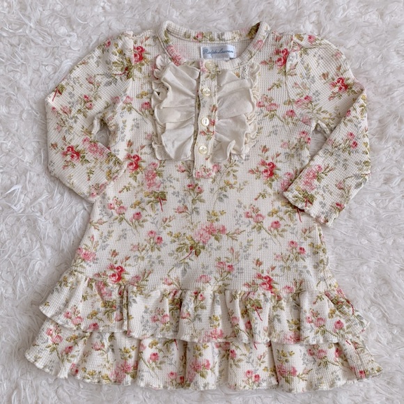 Ralph Lauren Other - Ralph Lauren Floral Dress Size 6 Months